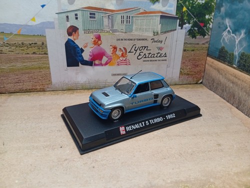 Renault turbo bleu 1982 - renault,