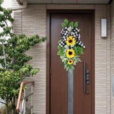 Swag tournesol pour porte