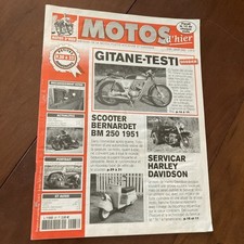 Revue moto d'hier N°87 2005 Gitane Testi Scooter Bernardet Harley Servicar etc