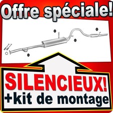 Ligne pot d'échappement pour