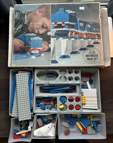Lego train set 113 motorized - lego,