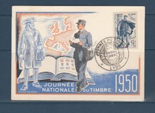 carte  1er jour  journée du