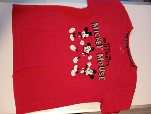 Shirt mickey mouse rouge - t-shirt,