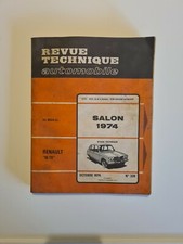 REVUE TECHNIQUE AUTOMOBILE N° 339 - RENAULT "16 TX " RTA OCTOBRE 1974