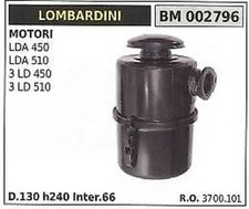 Filtre À Air Support 3700.101 LOMBARDINI Motoculteur LDA 450 LDA 510 Moteur