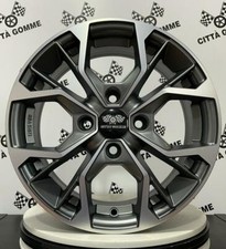 4 Jantes en Alliage Compatible Abarth Essesse Grande Punto Et Punto Evo Par 15 "