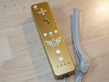 Manette Nintendo Wii Wiimote Zelda - Manette dorée.