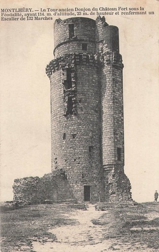 Monthlhery tour ancien - la, tour,