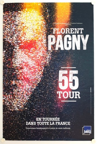 Affiche concert florent - concert, pagny
