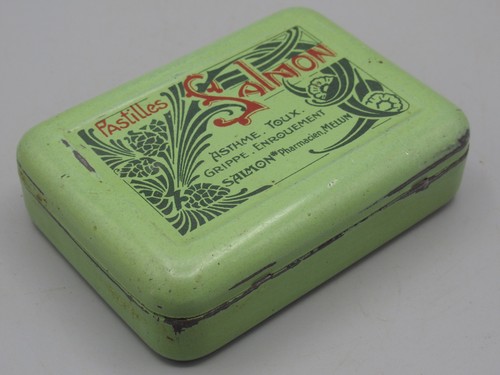 Boîte métal pastilles salmon - pastilles,