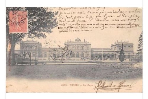 Cpa reims gare - la, non