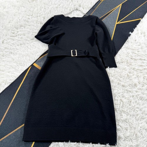 Robe tricot chanel 09a noir - chanel,
