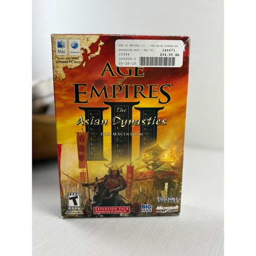 Age empires iii the asian - of,