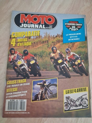 Moto journal 1987 800 - journal,