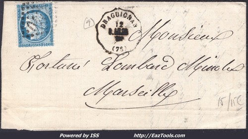France 60a sur - france, lettre