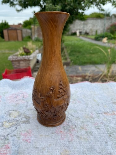 Vase vintage résine - vase,