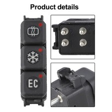 Interrupteur de Commande Bouton Contrôle Matière Plastique Conception Pratique