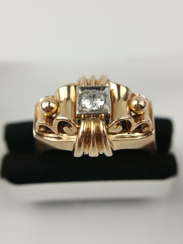 Ancienne bague tank - 54,