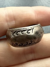 Ancienne Bague En Argent