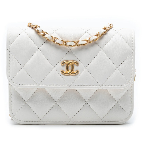 Chanel mini matelassé cuir - mini,