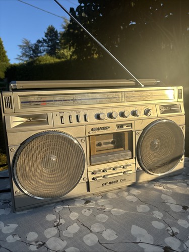 Boombox ghettoblaster sharp - boombox,