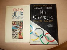 Lot 2 livres jeux Olympiques