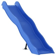 Toboggan de jeu bleu 174x38 cm