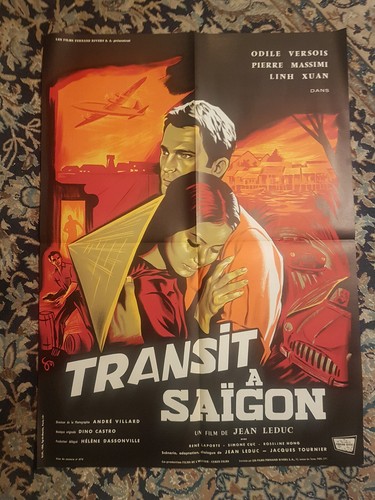 Affiche litho 1963 - affiche, transit