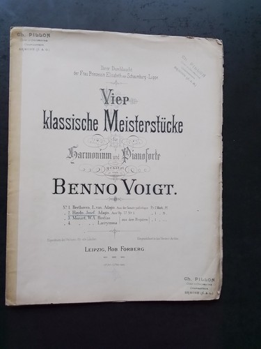 Partition ancienne haydn - partition,
