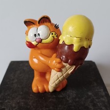 Figurine GARFIELD 1978, 1981 Bully West Germany - Garfield avec Cornet de glace