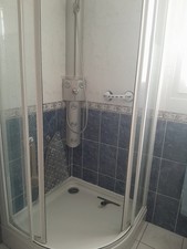 Cabine de douche complete angle 90*90*185 cm