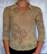 top manches 3/4 avec motifs