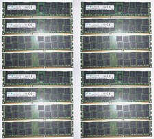 LOT RAM mémoire 256GB (16x16GB) DDR3 PC3L-12800R ECC REG pour serveur