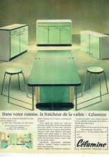 Publicité Advertising 0925  1961    Célamine  cuisine fraicheur de la vallée