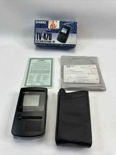 Vintage casio 470 handheld - tv-470,