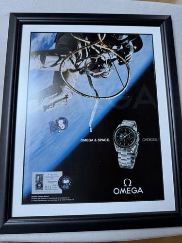 Cadre publicité omega - cadre,