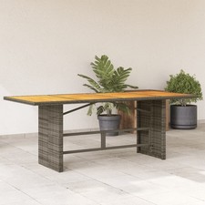 Table de Jardin et Dessus en