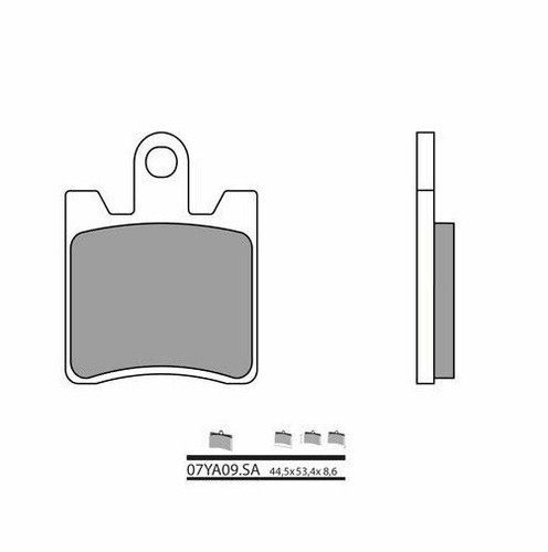 Plaquettes frein moto - , avant