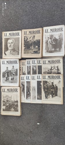 Lot 149 journaux - de, miroir