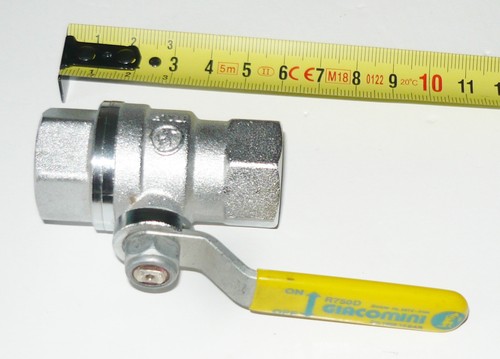 Vanne gaz femelle - 1/2",