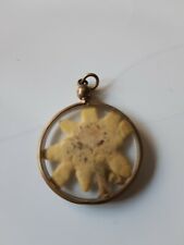 Pendentif Laiton, Verre