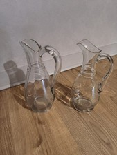 CARAFE NORMANDE A CIDRE EN VERRE EPAIS TRES BON ETAT 