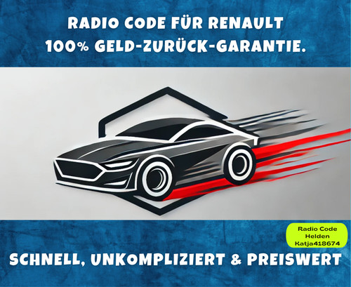 Renault radio code - renault,