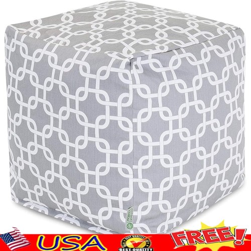 Outdoor pouf ottoman - pouf,