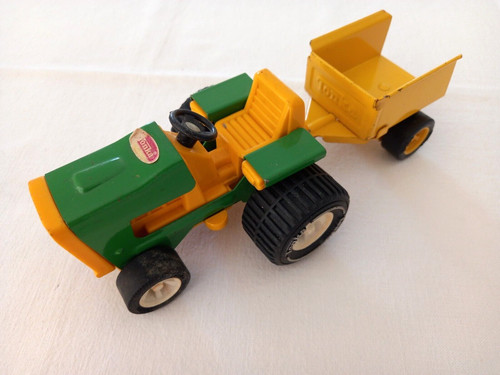 Tonka tracteur avec remorque - tonka,