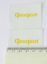 PEUGEOT 2 décalques pour véhicule utilitaire, voir exemple