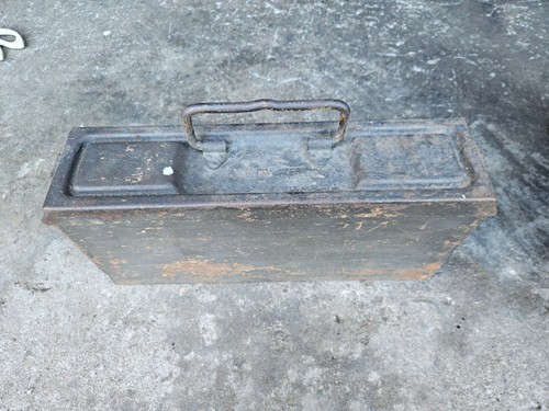 Caisse mgmg allemande ww2 - caisse,