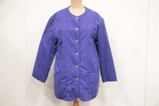 HERMES Blouson Veste bleu vintage Femme T38 (62975)