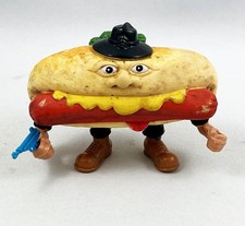 Food Fighters - Mattel - Mean Weener / Hot Dog Chief (loose)