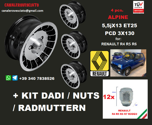 Jantes alu alpin turbo - , 13